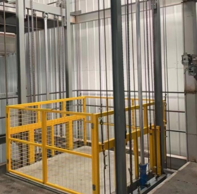 山西导轨式升降机一般加工周期